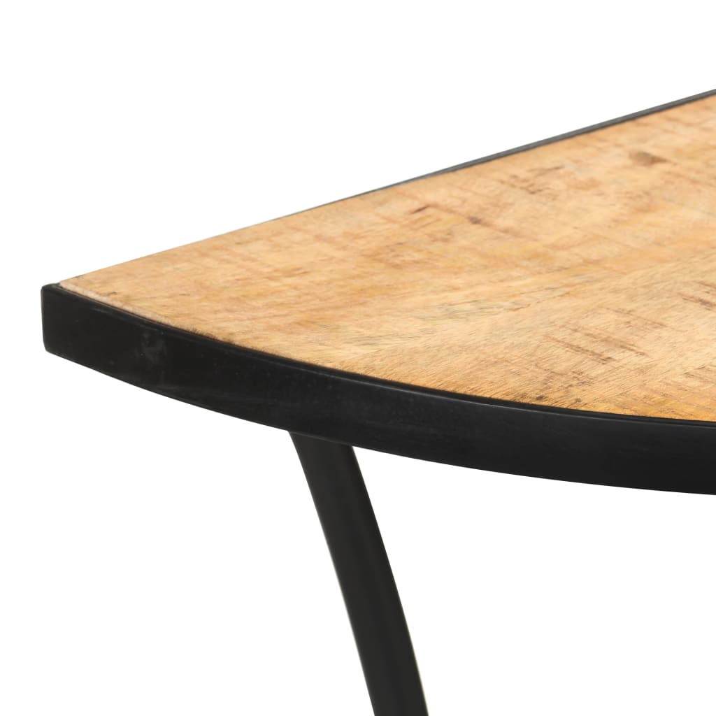 Bijzettafel 110x40x77 cm massief mangohout is nu te koop bij PeponiXL, paradijselijk wonen!