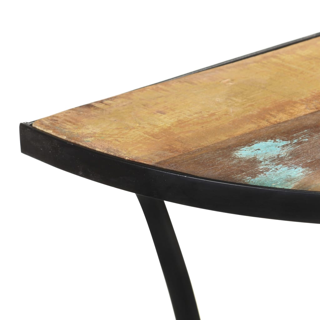 Bijzettafel 110x40x77 cm massief gerecycled hout is nu te koop bij PeponiXL, paradijselijk wonen!