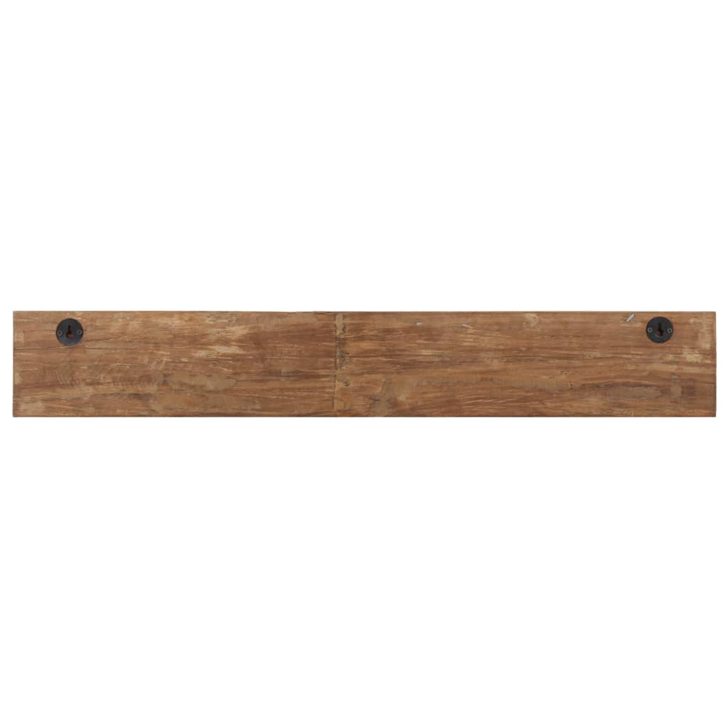 Wandkapstok met 5 haken 100x2,5x15 cm massief gerecycled hout is nu te koop bij PeponiXL, paradijselijk wonen!