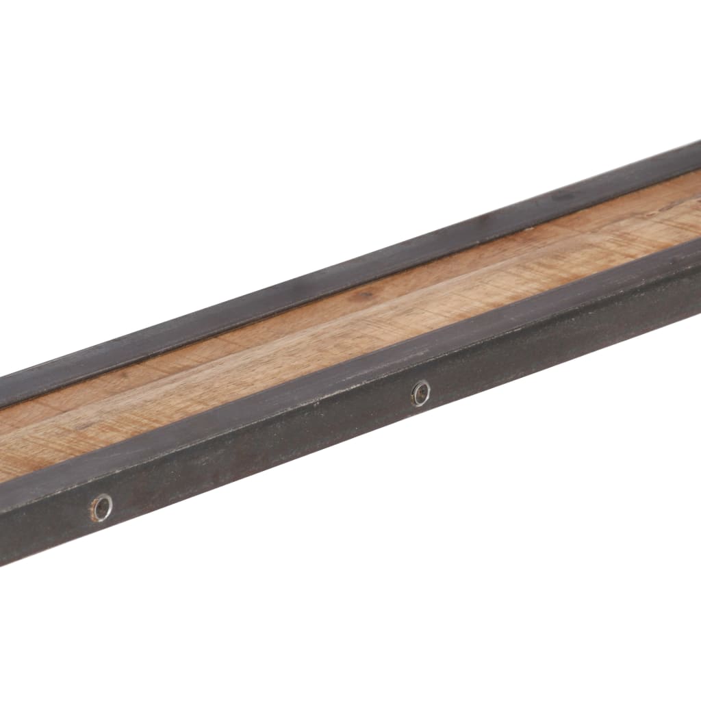 3-delige Wandschappenset massief mangohout is nu te koop bij PeponiXL, paradijselijk wonen!