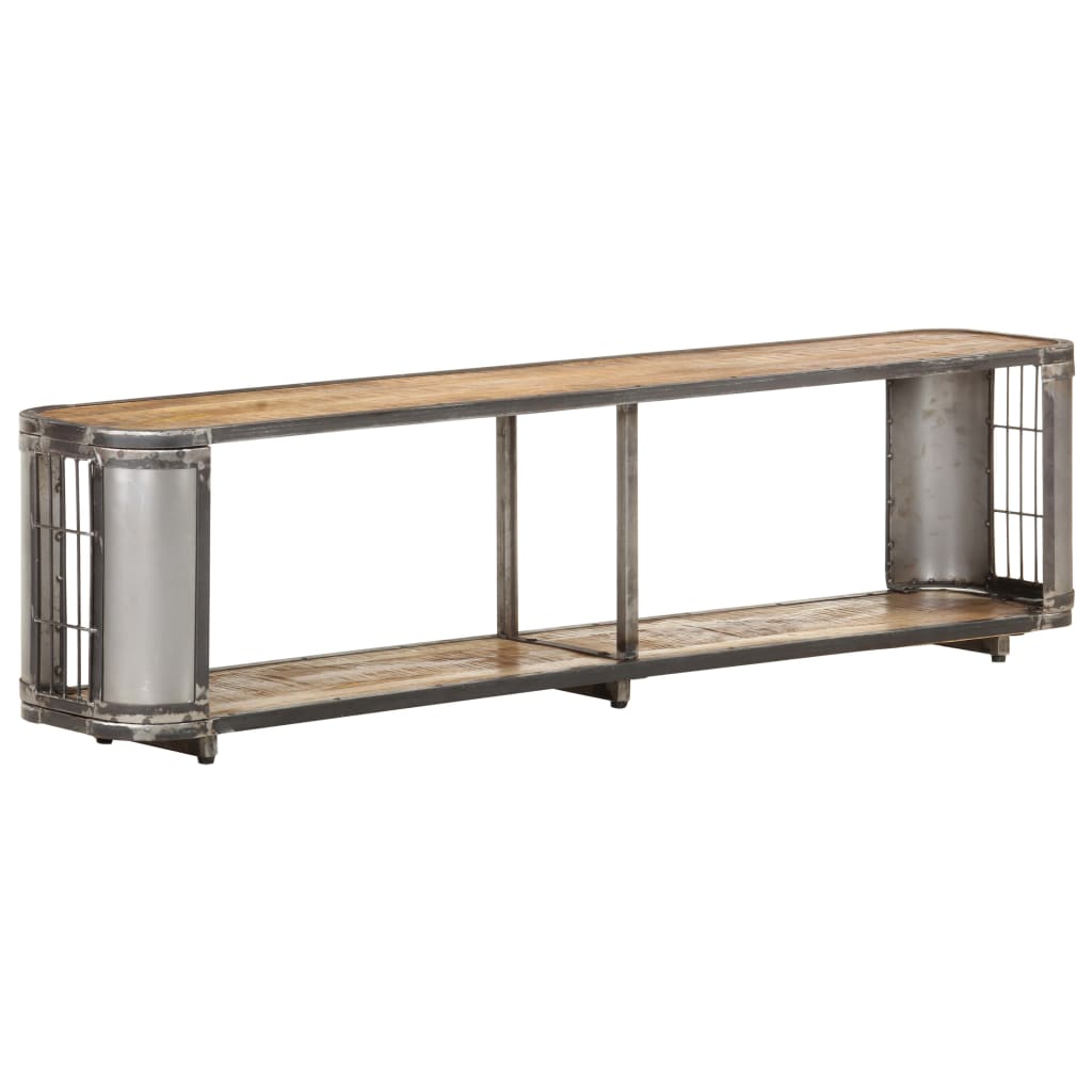 Tv-meubel 150x30x40 cm massief mangohout is nu te koop bij PeponiXL, paradijselijk wonen!