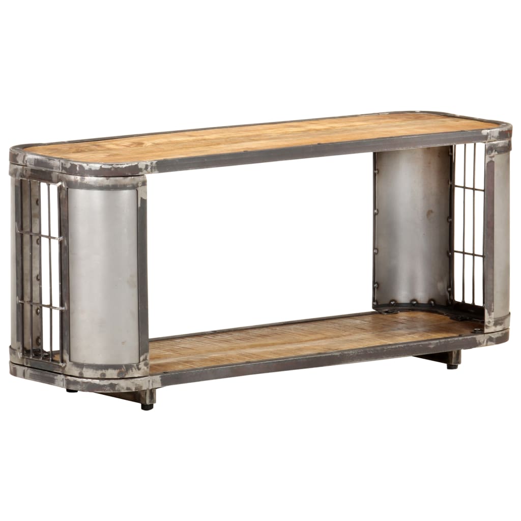Tv-meubel 90x30x40 cm massief mangohout is nu te koop bij PeponiXL, paradijselijk wonen!