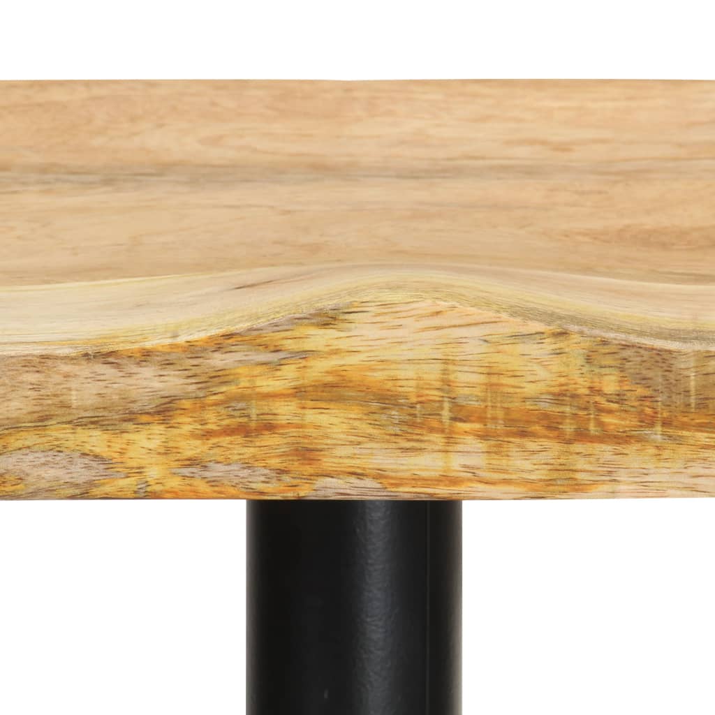 Barkrukken 2 st 52 cm massief mangohout is nu te koop bij PeponiXL, paradijselijk wonen!
