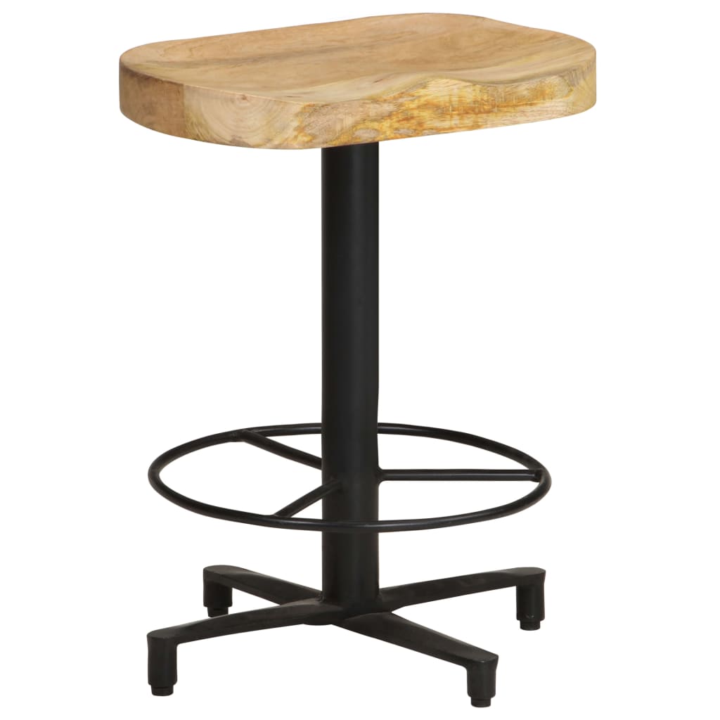 Barkrukken 2 st 52 cm massief mangohout is nu te koop bij PeponiXL, paradijselijk wonen!