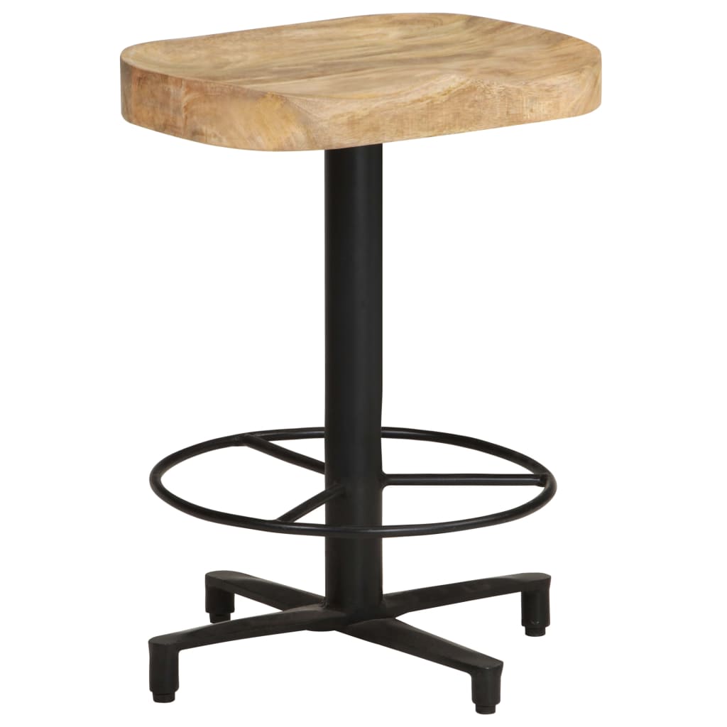 Barkrukken 2 st 52 cm massief mangohout is nu te koop bij PeponiXL, paradijselijk wonen!
