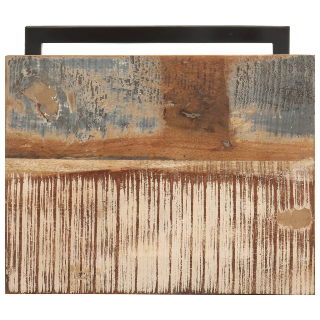 Bijzettafels 2 st 31,5x24,5x64,5 cm massief gerecycled hout is nu te koop bij PeponiXL, paradijselijk wonen!