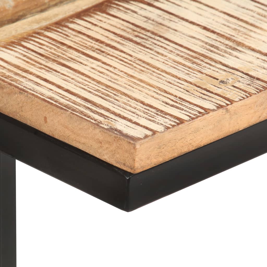 Bijzettafels 2 st 31,5x24,5x64,5 cm massief gerecycled hout is nu te koop bij PeponiXL, paradijselijk wonen!