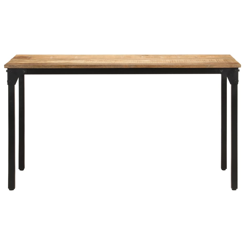 Eettafel 140x70x76 cm ruw mangohout is nu te koop bij PeponiXL, paradijselijk wonen!