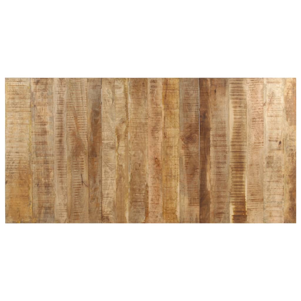 Eettafel 200x100x76 cm ruw mangohout is nu te koop bij PeponiXL, paradijselijk wonen!