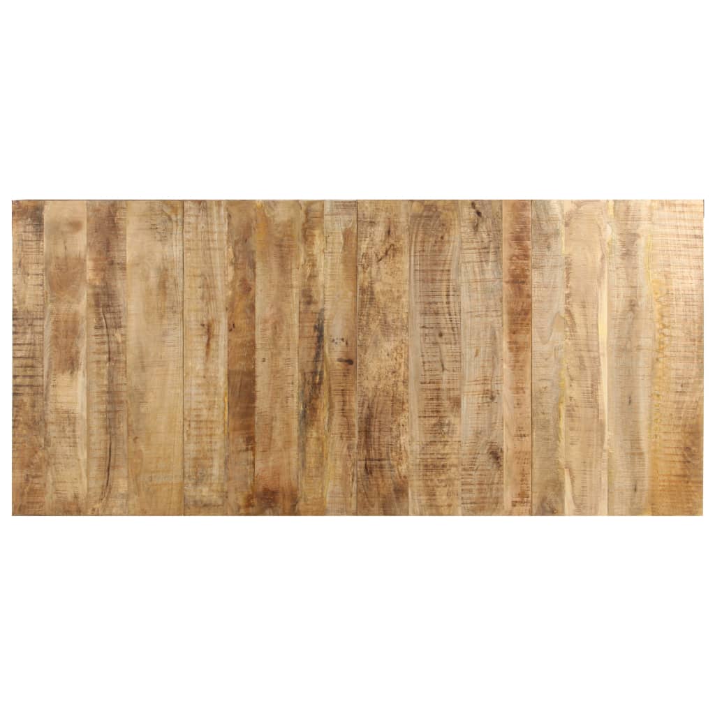Eettafel 220x100x76 cm ruw mangohout is nu te koop bij PeponiXL, paradijselijk wonen!