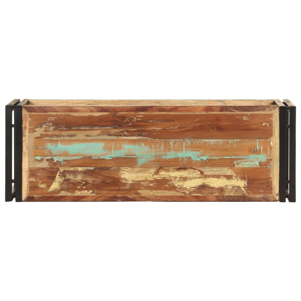 Tv-meubel 90x30x40 cm massief gerecycled hout is nu te koop bij PeponiXL, paradijselijk wonen!