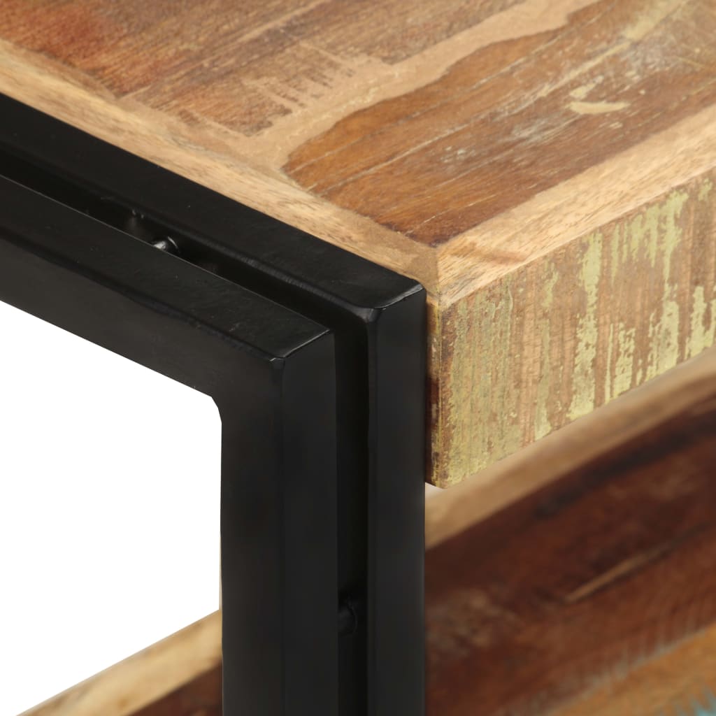 Tv-meubel 90x30x40 cm massief gerecycled hout is nu te koop bij PeponiXL, paradijselijk wonen!
