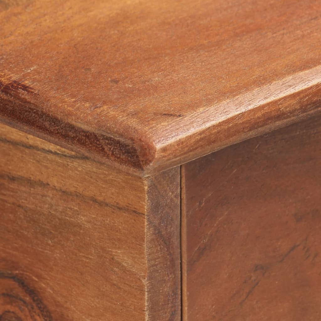 Dressoir 135x35x75 cm massief acaciahout is nu te koop bij PeponiXL, paradijselijk wonen!