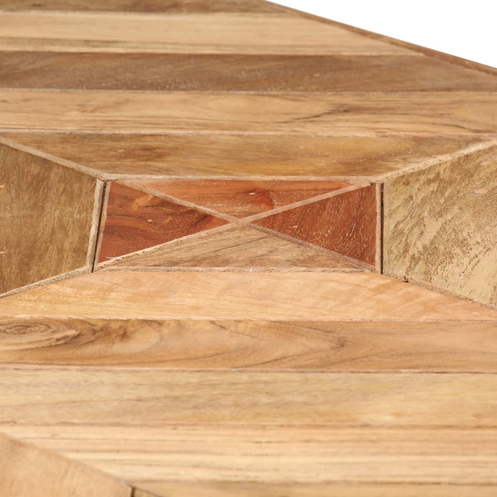 Eettafel 140x70x76 cm massief acaciahout en mangohout is nu te koop bij PeponiXL, paradijselijk wonen!