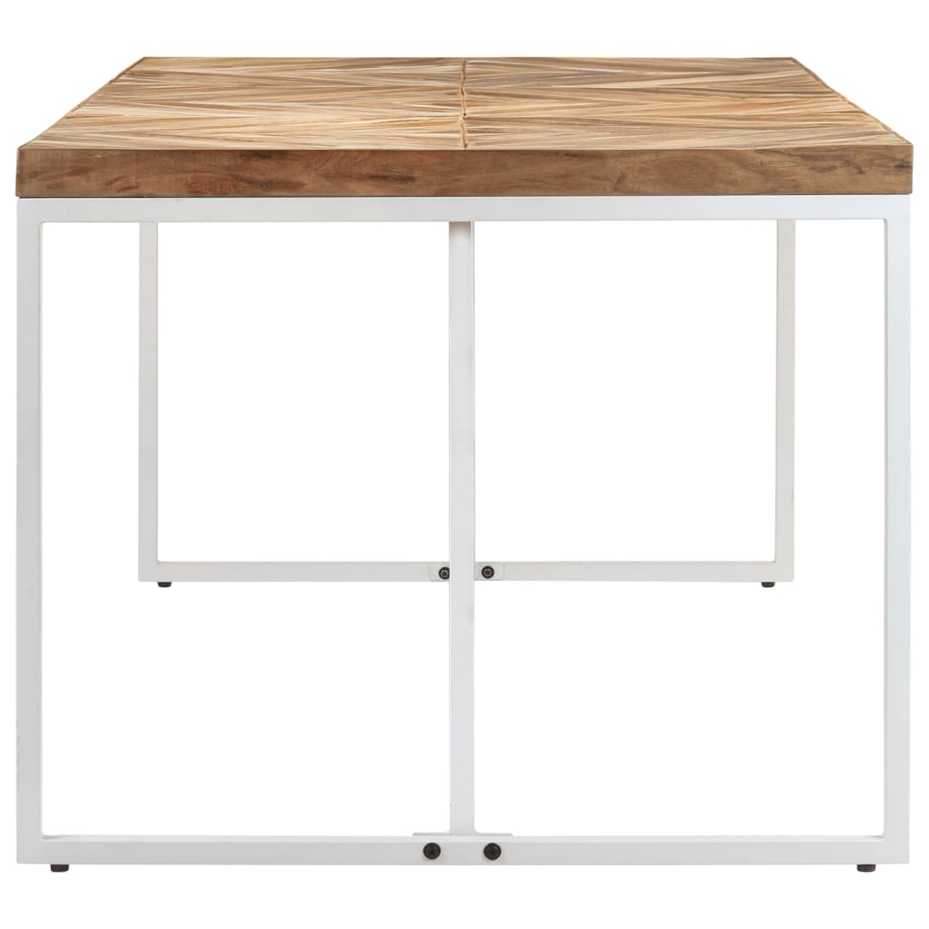 Eettafel 180x90x76 cm massief acaciahout en mangohout is nu te koop bij PeponiXL, paradijselijk wonen!