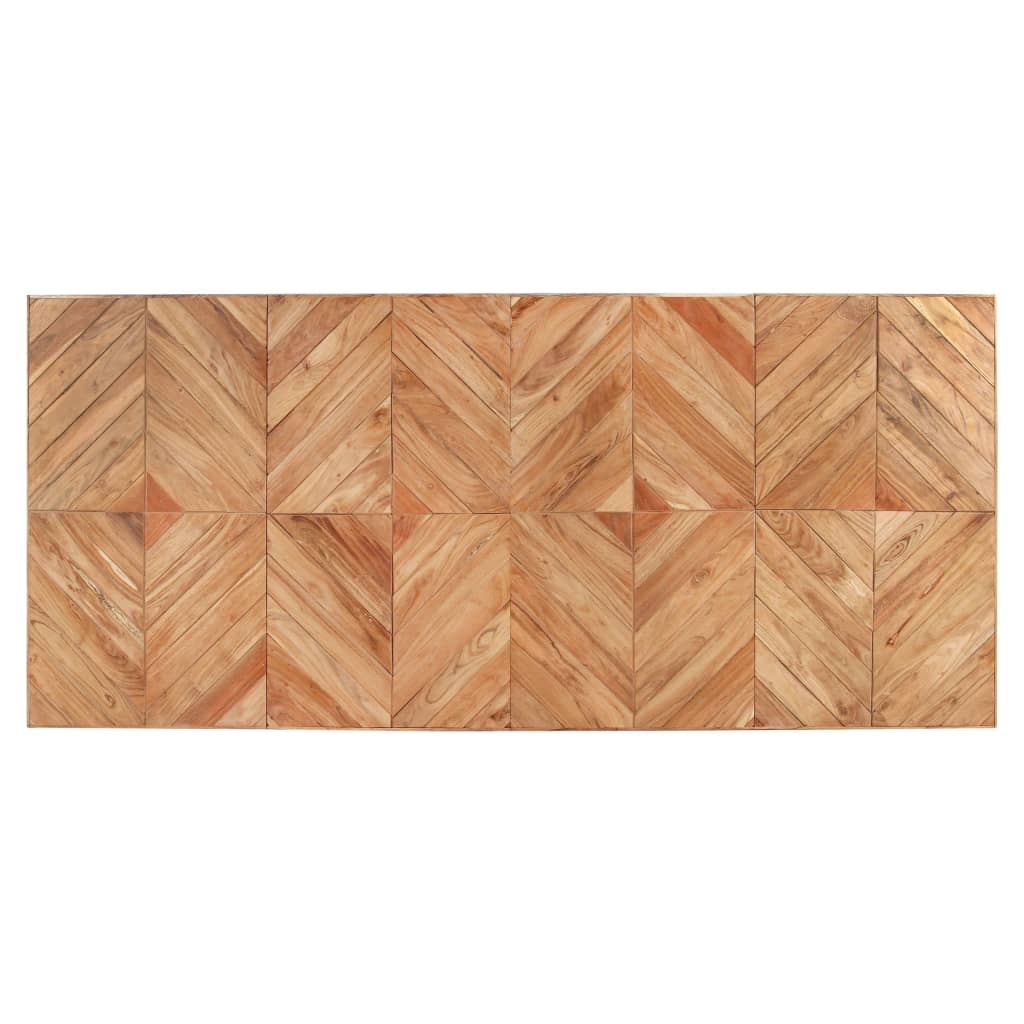 Eettafel 200x90x76 cm massief acaciahout en mangohout is nu te koop bij PeponiXL, paradijselijk wonen!