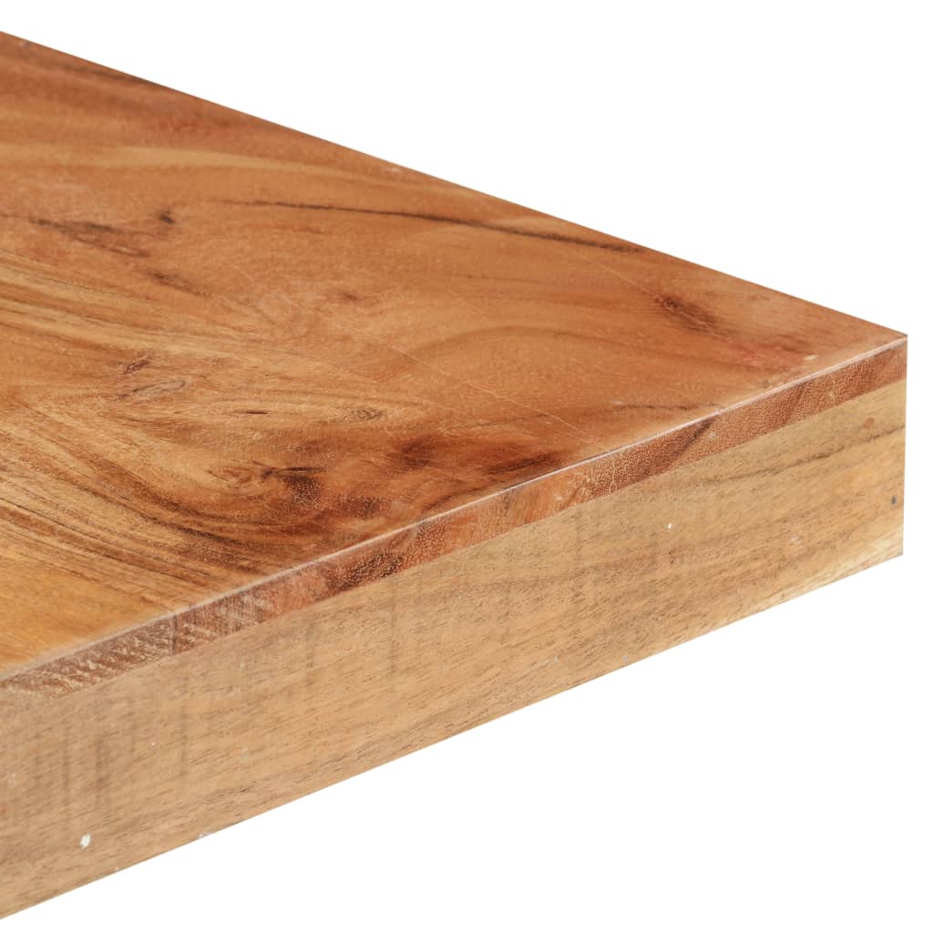 Eettafel 160x80x76 cm massief acaciahout is nu te koop bij PeponiXL, paradijselijk wonen!