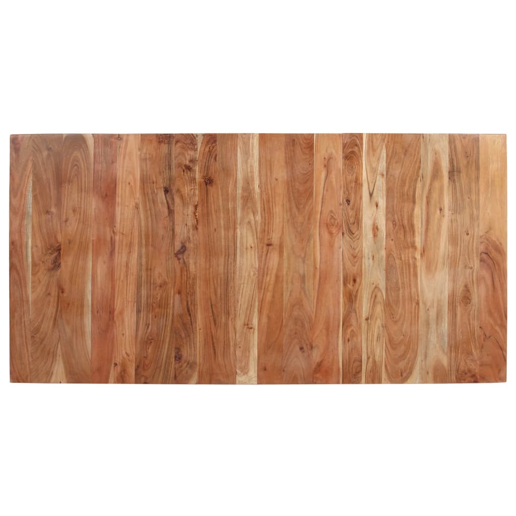 Eettafel 160x80x76 cm massief acaciahout is nu te koop bij PeponiXL, paradijselijk wonen!