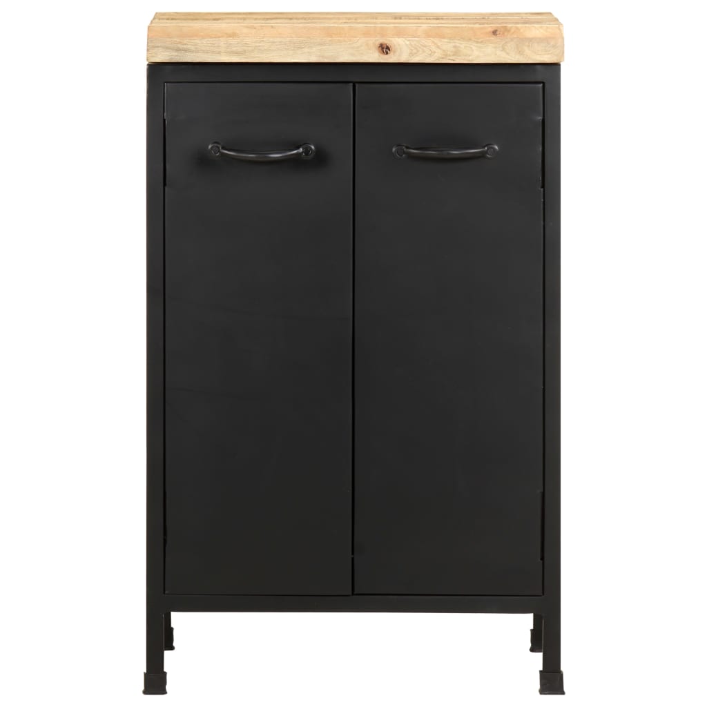Dressoir 47x35x76 cm ruw mangohout is nu te koop bij PeponiXL, paradijselijk wonen!