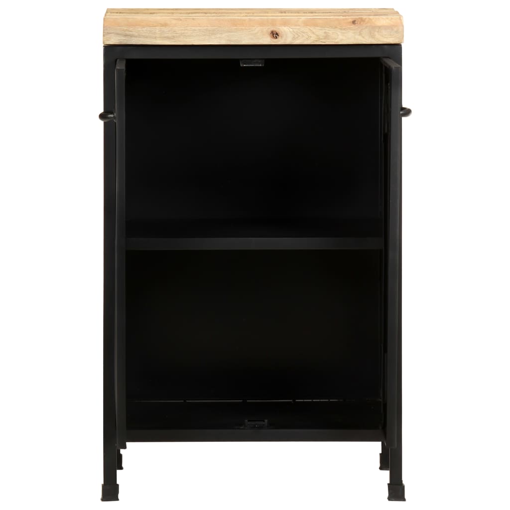 Dressoir 47x35x76 cm ruw mangohout is nu te koop bij PeponiXL, paradijselijk wonen!