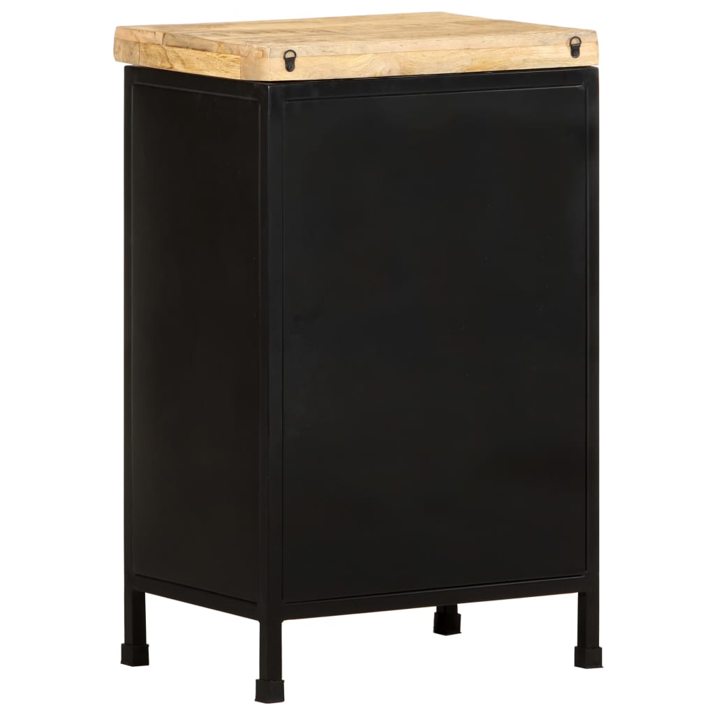 Dressoir 47x35x76 cm ruw mangohout is nu te koop bij PeponiXL, paradijselijk wonen!