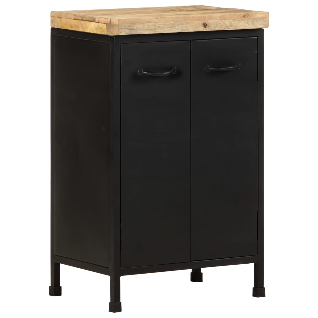 Dressoir 47x35x76 cm ruw mangohout is nu te koop bij PeponiXL, paradijselijk wonen!