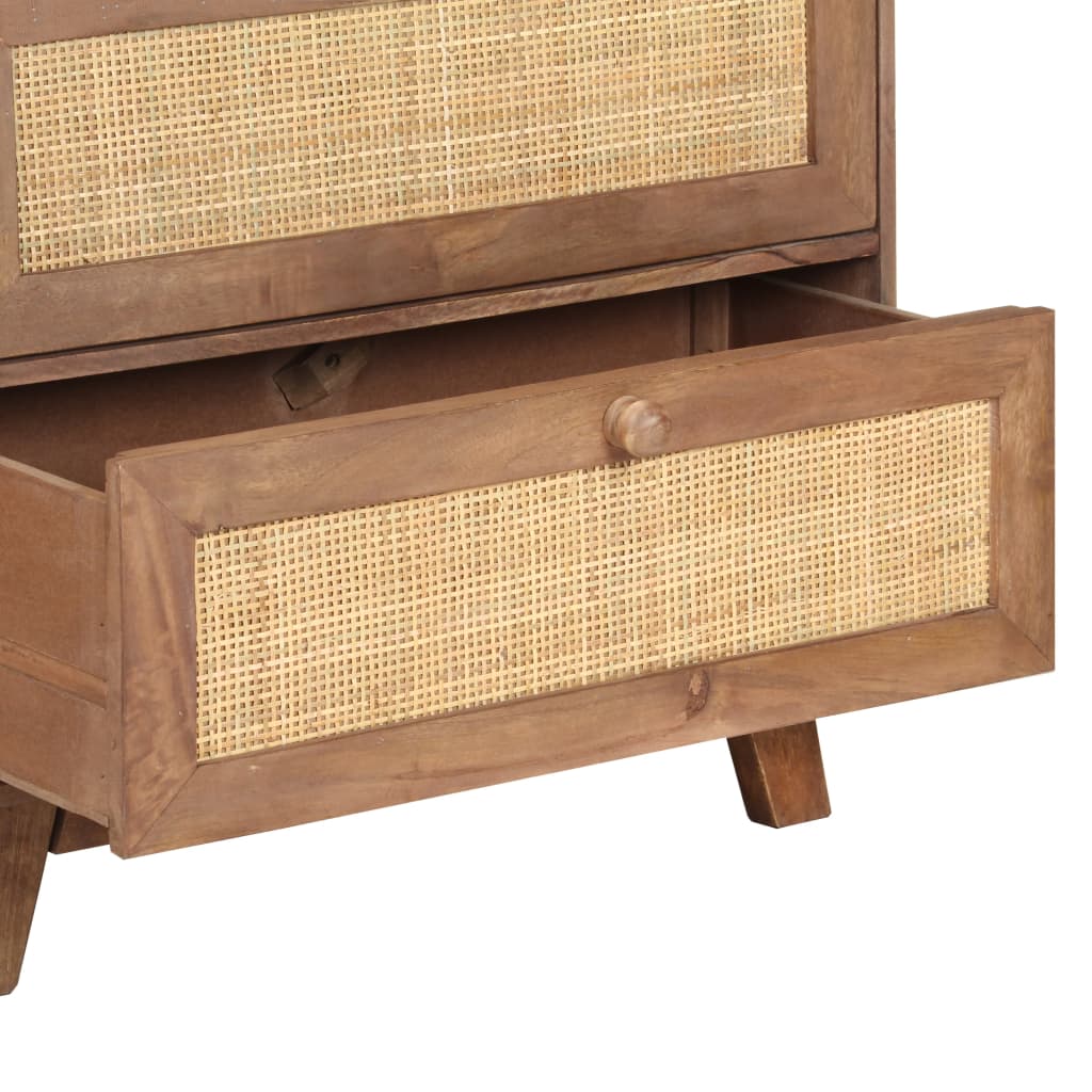 Dressoir 61x35x76 cm massief mangohout is nu te koop bij PeponiXL, paradijselijk wonen!