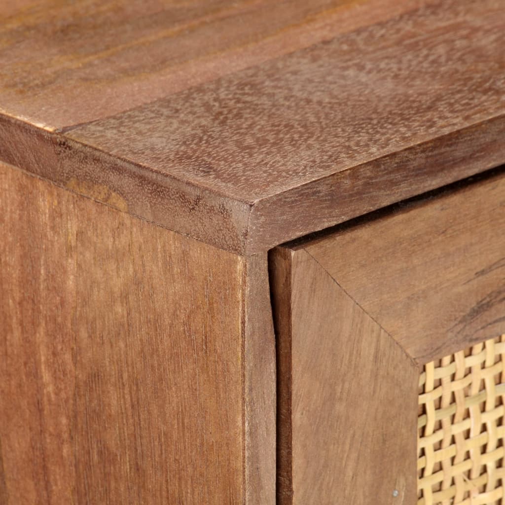 Dressoir 61x35x76 cm massief mangohout is nu te koop bij PeponiXL, paradijselijk wonen!