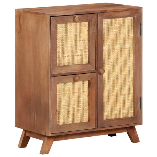 Dressoir 60x35x75 cm massief mangohout is nu te koop bij PeponiXL, paradijselijk wonen!