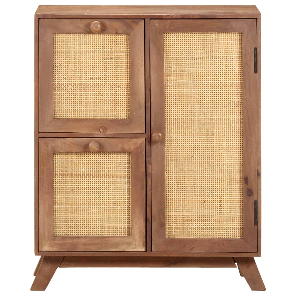 Dressoir 60x35x75 cm massief mangohout is nu te koop bij PeponiXL, paradijselijk wonen!
