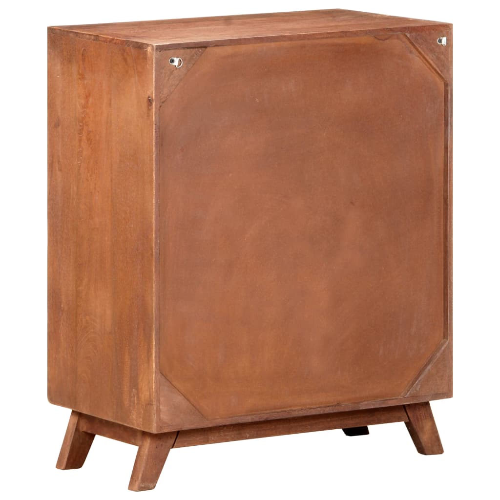 Dressoir 60x35x75 cm massief mangohout is nu te koop bij PeponiXL, paradijselijk wonen!