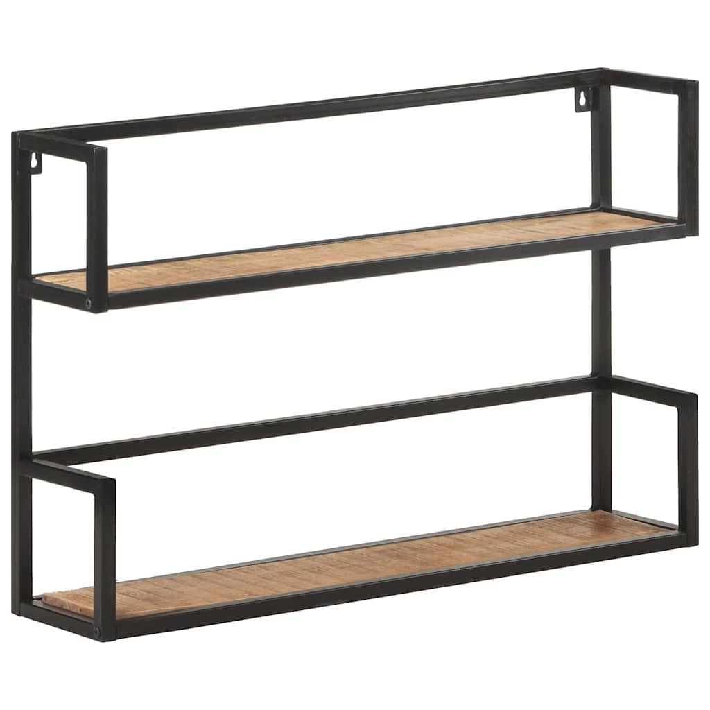 Wandrek 80x20x60 cm ruw mangohout is nu te koop bij PeponiXL, paradijselijk wonen!