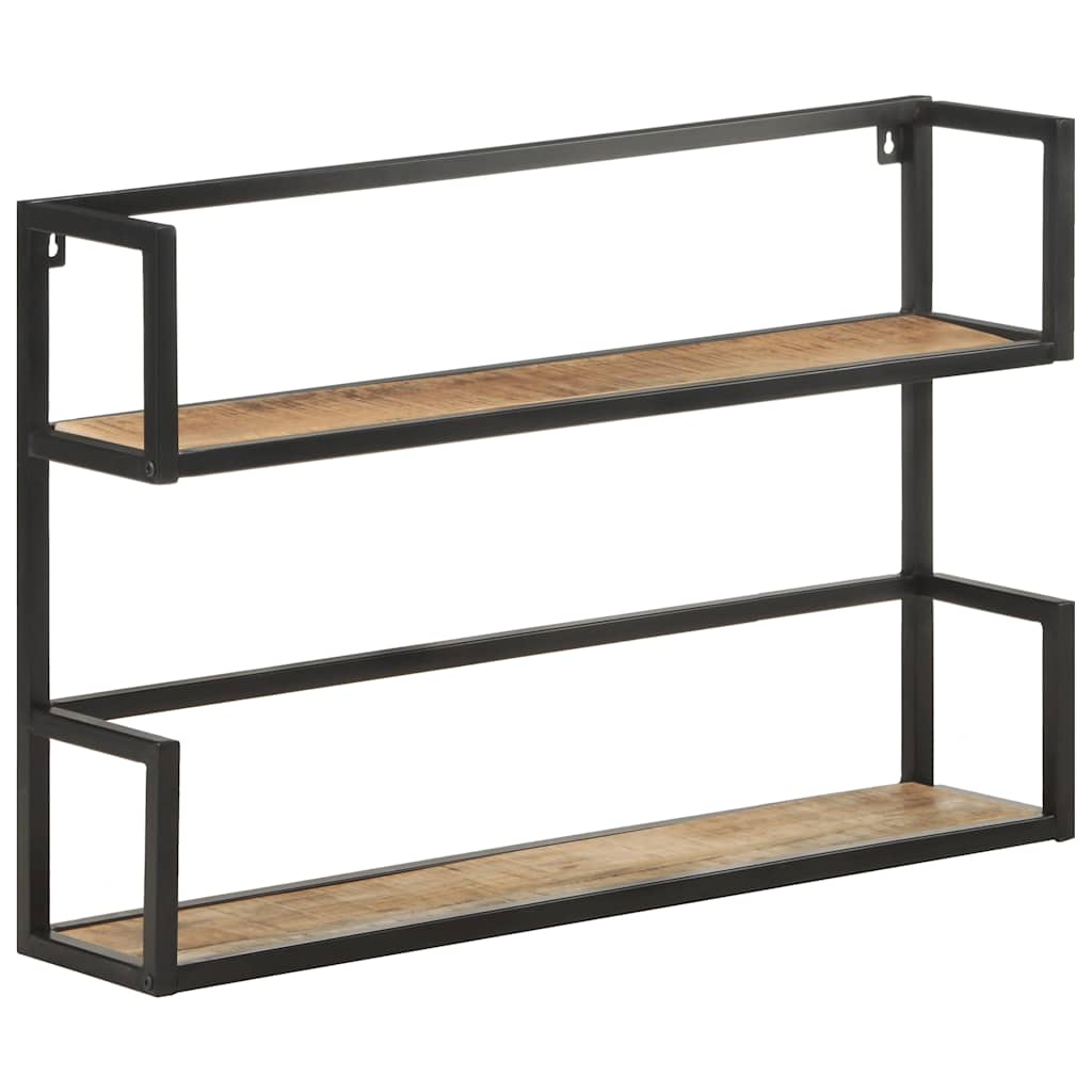 Wandrek 80x20x60 cm ruw mangohout is nu te koop bij PeponiXL, paradijselijk wonen!