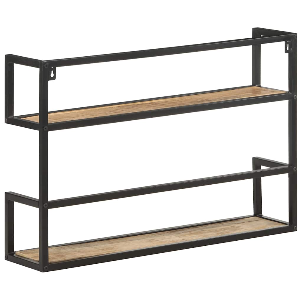 Wandrek 80x20x60 cm ruw mangohout is nu te koop bij PeponiXL, paradijselijk wonen!