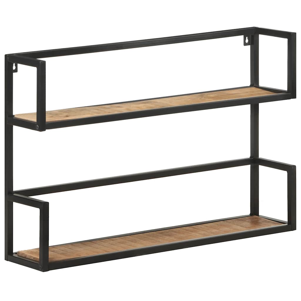 Wandrek 80x20x60 cm ruw mangohout is nu te koop bij PeponiXL, paradijselijk wonen!