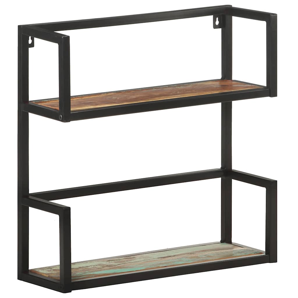 Wandrek 60x20x60 cm massief gerecycled hout