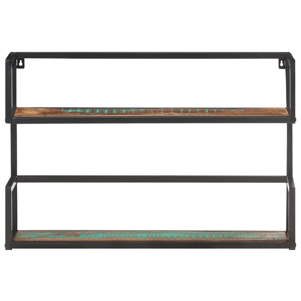 Wandrek 60x20x60 cm massief gerecycled hout