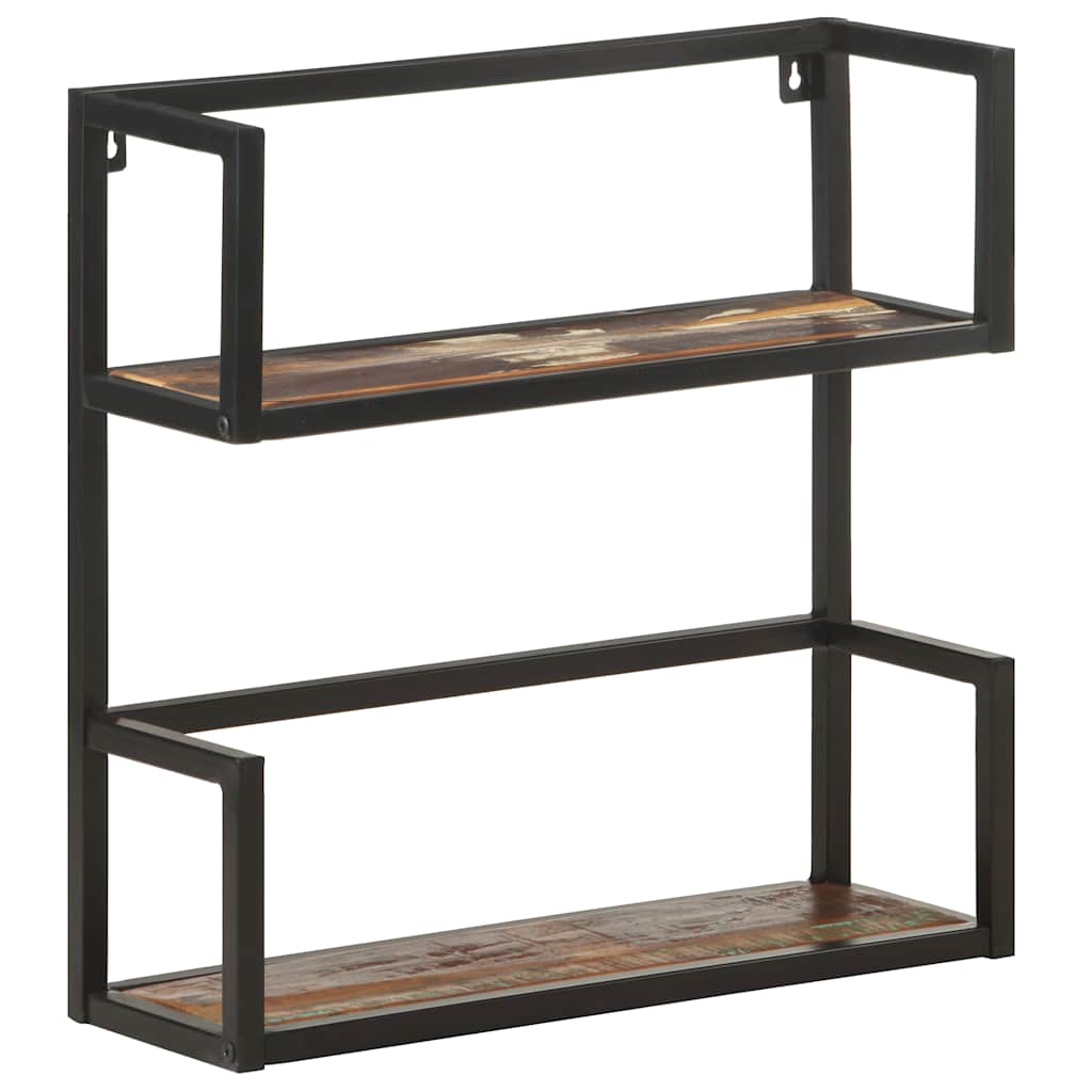 Wandrek 60x20x60 cm massief gerecycled hout