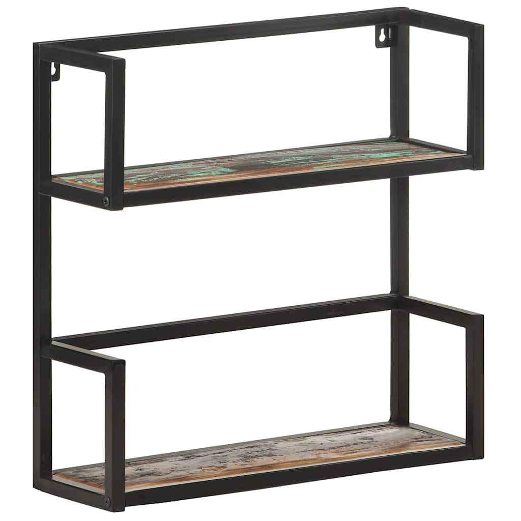 Wandrek 60x20x60 cm massief gerecycled hout