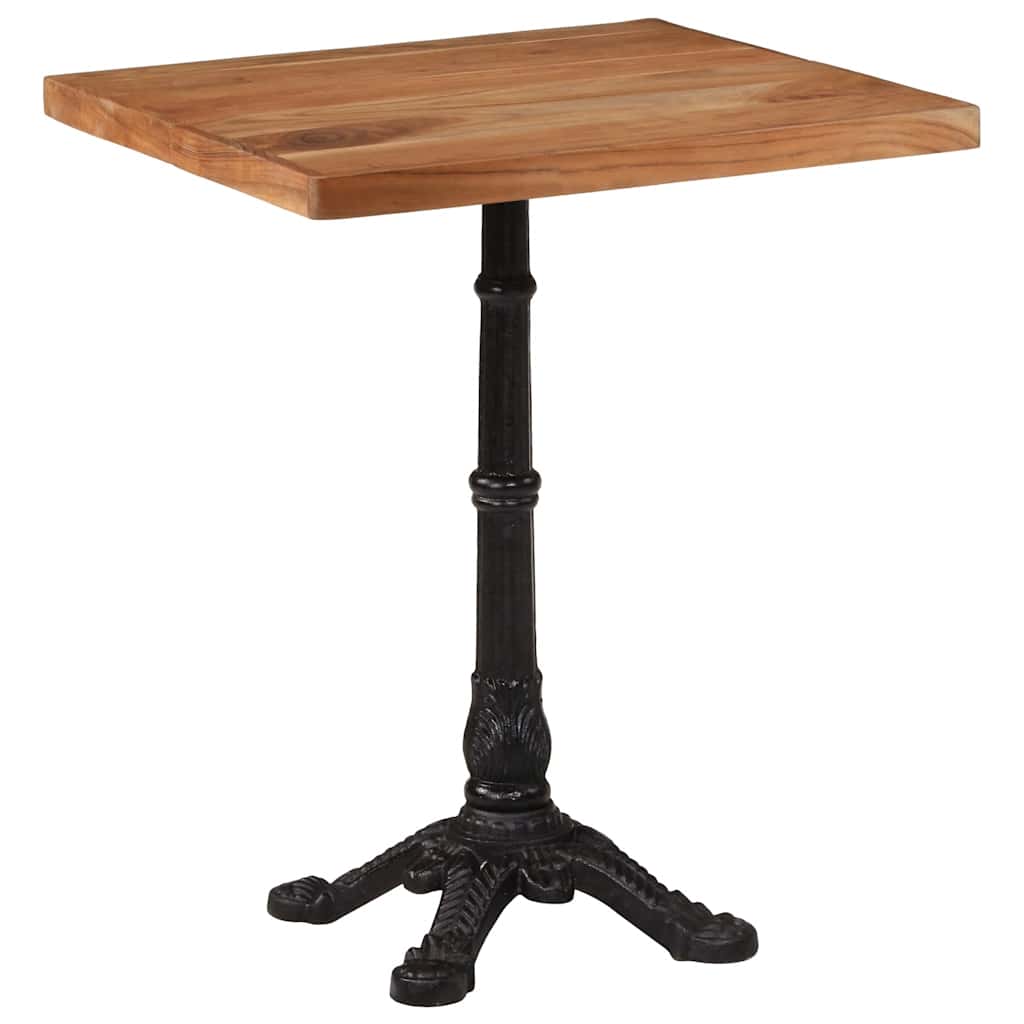 Bistrotafel 60x60x76 cm massief acaciahout is nu te koop bij PeponiXL, paradijselijk wonen!