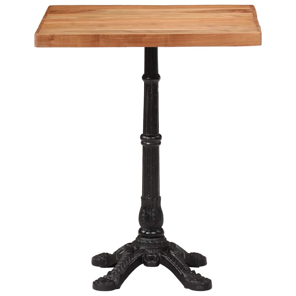 Bistrotafel 60x60x76 cm massief acaciahout is nu te koop bij PeponiXL, paradijselijk wonen!