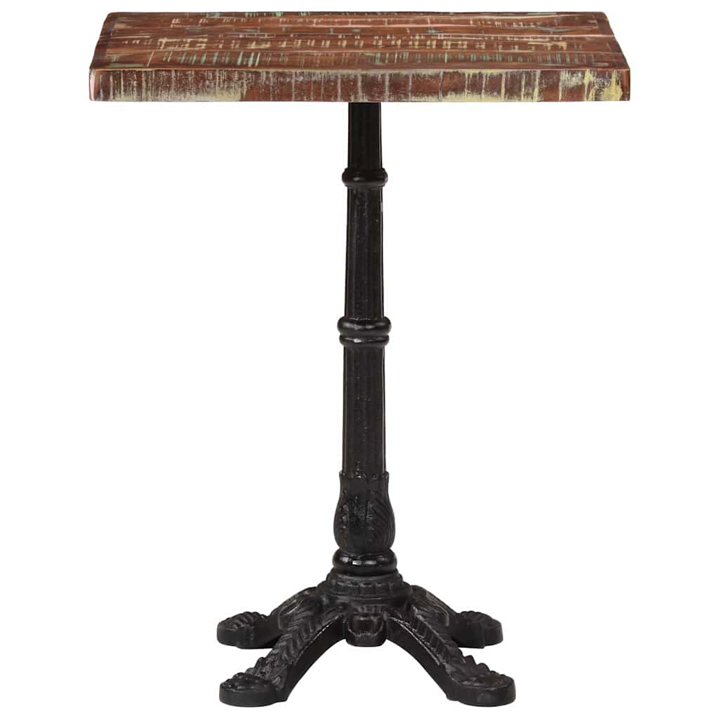 Bistrotafel 60x60x76 cm massief gerecycled hout is nu te koop bij PeponiXL, paradijselijk wonen!
