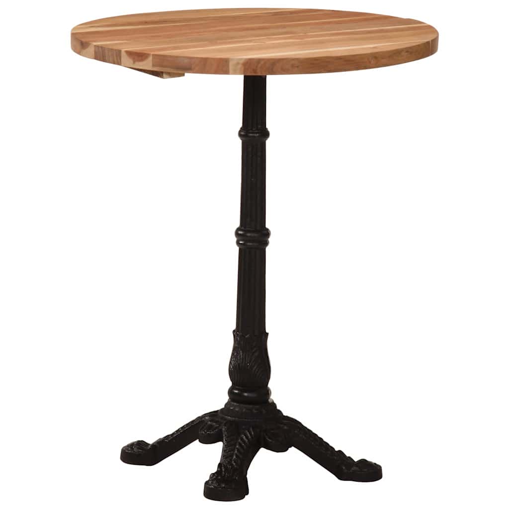 Bistrotafel Ø 60x76 cm massief acaciahout is nu te koop bij PeponiXL, paradijselijk wonen!