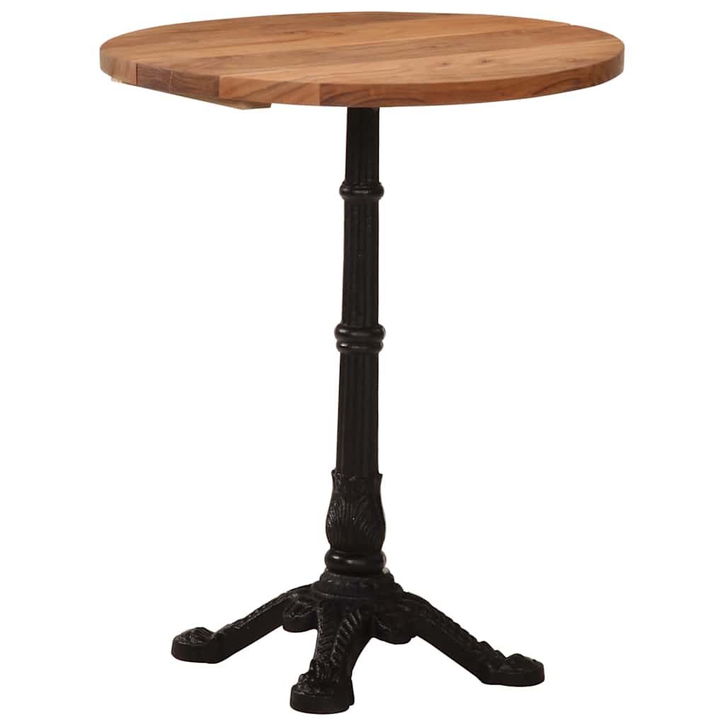 Bistrotafel Ø 60x76 cm massief acaciahout is nu te koop bij PeponiXL, paradijselijk wonen!