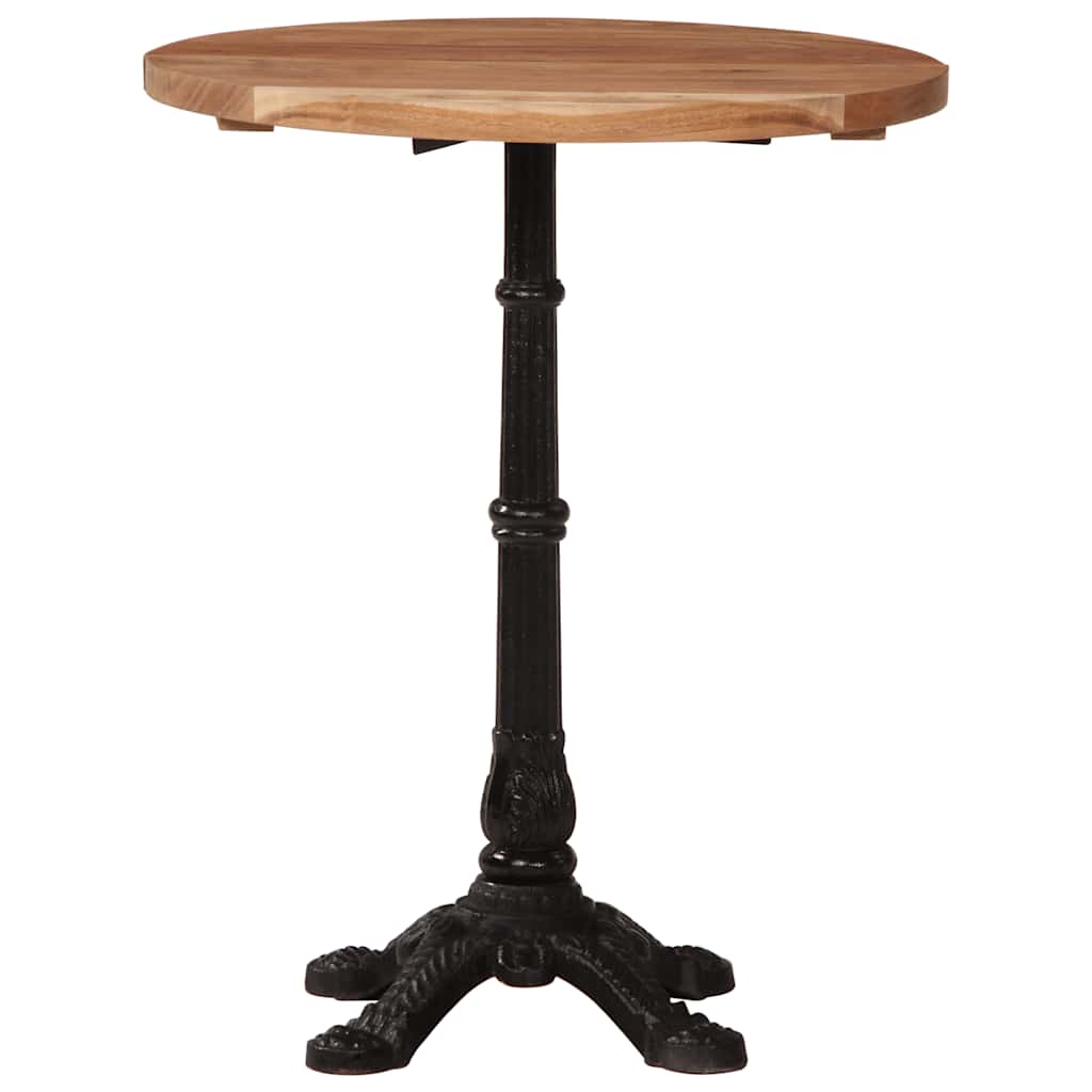 Bistrotafel Ø 60x76 cm massief acaciahout is nu te koop bij PeponiXL, paradijselijk wonen!