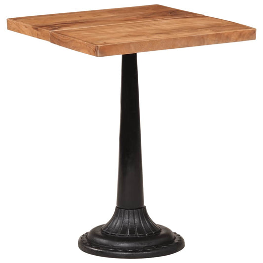 Bistrotafel 60x60x76 cm massief acaciahout is nu te koop bij PeponiXL, paradijselijk wonen!