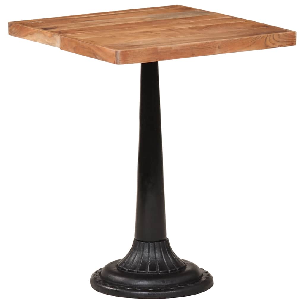 Bistrotafel 60x60x76 cm massief acaciahout is nu te koop bij PeponiXL, paradijselijk wonen!