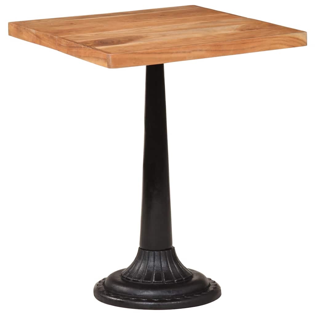 Bistrotafel 60x60x76 cm massief acaciahout is nu te koop bij PeponiXL, paradijselijk wonen!