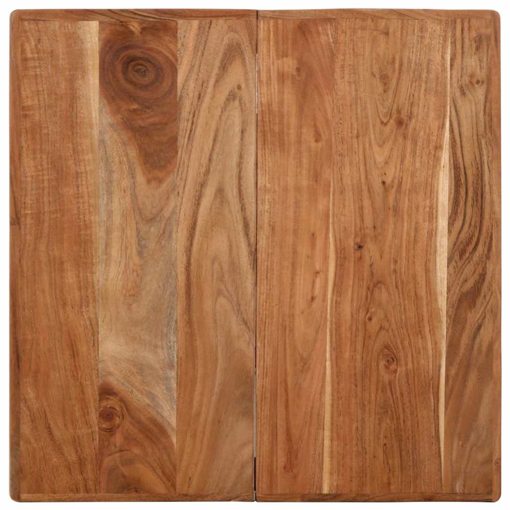Bistrotafel 60x60x76 cm massief acaciahout is nu te koop bij PeponiXL, paradijselijk wonen!