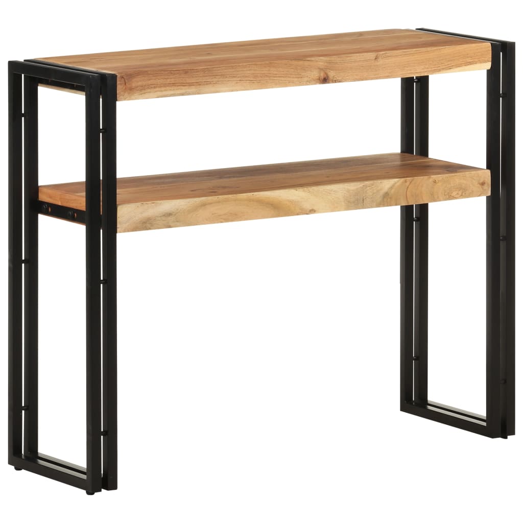 Wandtafel 90x30x75 cm massief acaciahout is nu te koop bij PeponiXL, paradijselijk wonen!